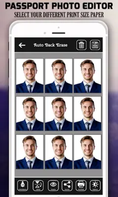 Passport Size Photo Maker android App screenshot 3